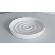 Мыльница каменная GOCCE DI SALINI 1902201 белый