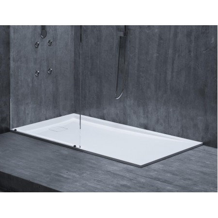 Душевой поддон каменный матовый 150х80 SALINI CAPRI 120211MRF окрашен по RAL Душевой поддон каменный матовый 150х80 SALINI CAPRI 120211MRF окрашен по RAL