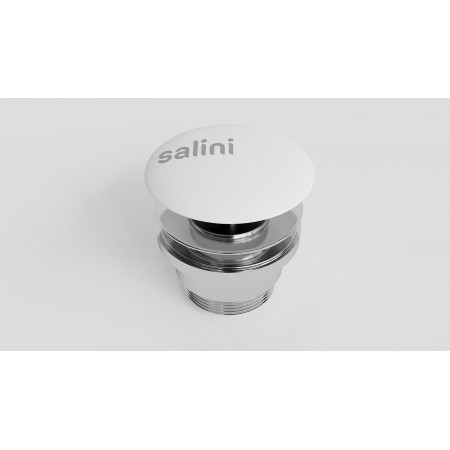 Донный клапан для раковины SALINI 16431WM белый Донный клапан для раковины SALINI 16431WM белый