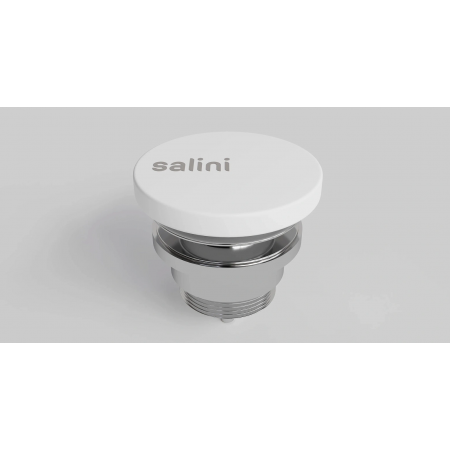 Донный клапандля раковины фиксированный SALINI 16622RG  белый Донный клапандля раковины фиксированный SALINI 16622RG  белый