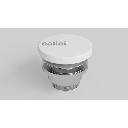 Донный клапандля раковины фиксированный SALINI 16721WG белый Донный клапандля раковины фиксированный SALINI 16721WG белый