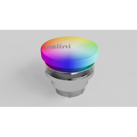 Донный клапандля раковины фиксированный SALINI 16721WG белый Донный клапандля раковины фиксированный SALINI 16721WG белый