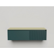 Подвесная тумба со столешницей SALINI Domino 180x50 эмаль Onda Plus 27D118ON