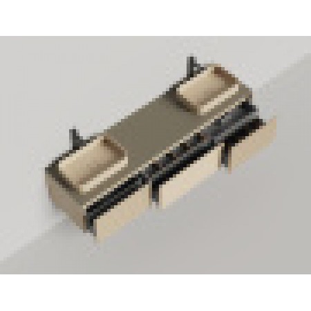 Тумба со столешницей SALINI DOMINO 27D120DF Тумба со столешницей SALINI DOMINO 27D120DF