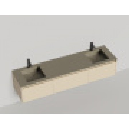 Тумба со столешницей SALINI DOMINO 27D120DIN Тумба со столешницей SALINI DOMINO 27D120DIN