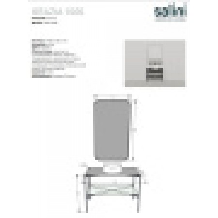 Напольная тумба со столешницей и зеркалом SALINI Grazia 100x74 стальная черная 27G110 Напольная тумба со столешницей и зеркалом SALINI Grazia 100x74 стальная черная 27G110