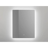 Зеркало для ванной с LED подсветкой, обогрев-антизапотевание, сенсорный выключатель, 800х900 SALINI OMBRA 27M018090BH