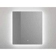 Зеркало для ванной с LED подсветкой, обогрев-антизапотевание, сенсорный выключатель, 900х900 SALINI OMBRA 27M019090BH