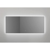 Зеркало для ванной с LED подсветкой, обогрев-антизапотевание, сенсорный выключатель, 1600х700 SALINI OMBRA 27M021670BH