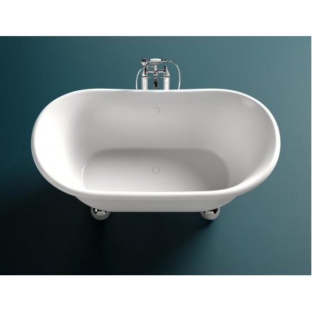 Ванна каменная отдельностоящая глянцевая 172х89 SALINI ALBA 101311G Ванна каменная отдельностоящая глянцевая 172х89 SALINI ALBA 101311G