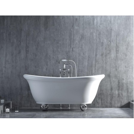 Ванна каменная отдельностоящая глянцевая 172х89 SALINI ALBA 101311G Ванна каменная отдельностоящая глянцевая 172х89 SALINI ALBA 101311G