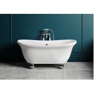 Ванна каменная отдельностоящая матовая 172х89 SALINI ALBA 101311MRH окрашена по RAL снаружи