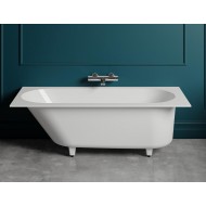 Ванна каменная матовая 180х80 SALINI ORNELLA 180 102322MRH окрашена по RAL снаружи