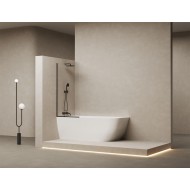 Шторка на ванну 70x140 SALINI ATRIO 22101B