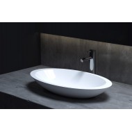 Раковина каменная матовая 58х35 SALINI CALLISTA 102 1101202SM