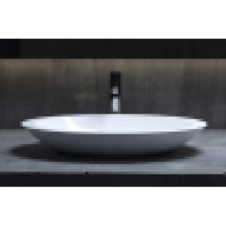 Раковина каменная матовая 58х35 SALINI CALLISTA 102 1101202SM Раковина каменная матовая 58х35 SALINI CALLISTA 102 1101202SM