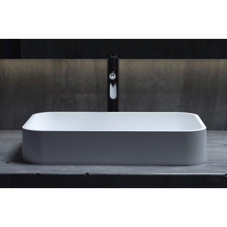 Раковина каменная матовая 55х35 SALINI CALLISTA 104 1101204SM Раковина каменная матовая 55х35 SALINI CALLISTA 104 1101204SM