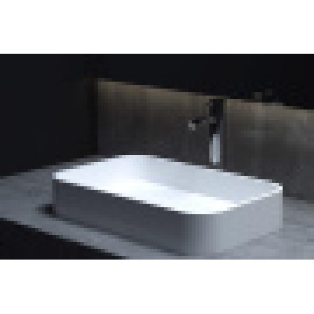 Раковина каменная матовая 55х35 SALINI CALLISTA 104 1101204SM Раковина каменная матовая 55х35 SALINI CALLISTA 104 1101204SM