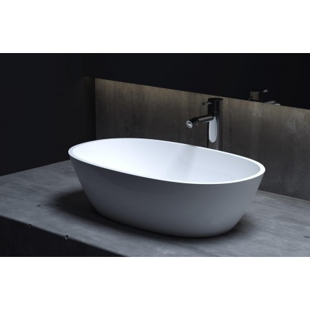 Раковина каменная матовая 56х34 SALINI CALLISTA 106 1101206SM Раковина каменная матовая 56х34 SALINI CALLISTA 106 1101206SM