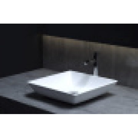 Раковина каменная матовая 38х38 SALINI CALLISTA 108 1101208SM Раковина каменная матовая 38х38 SALINI CALLISTA 108 1101208SM