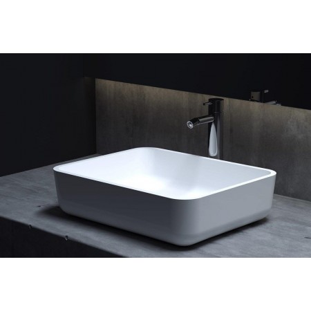 Раковина каменная матовая 48х38 SALINI GLORIA 309 1102209M Раковина каменная матовая 48х38 SALINI GLORIA 309 1102209M