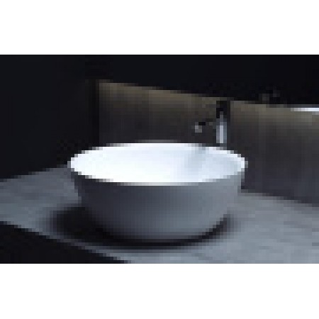 Раковина каменная матовая 43х43 SALINI GLORIA 310 1102210M Раковина каменная матовая 43х43 SALINI GLORIA 310 1102210M