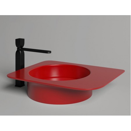 Раковина каменная матовая 55х45 SALINI NINFEA 110521M Раковина каменная матовая 55х45 SALINI NINFEA 110521M