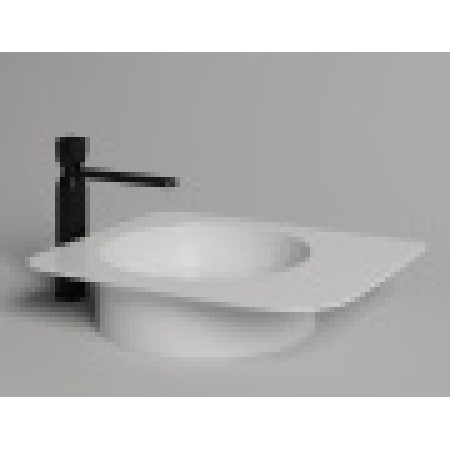 Раковина каменная матовая 55х45 SALINI NINFEA 110521M Раковина каменная матовая 55х45 SALINI NINFEA 110521M