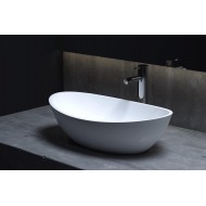 Раковина каменная матовая 56х34 SALINI CALLISTA 103 1101203SM