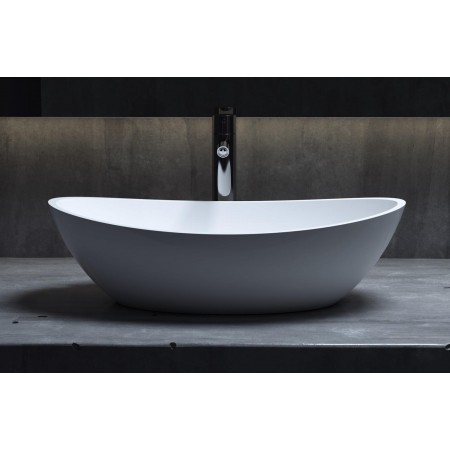 Раковина каменная матовая 56х34 SALINI CALLISTA 103 1101203SM Раковина каменная матовая 56х34 SALINI CALLISTA 103 1101203SM