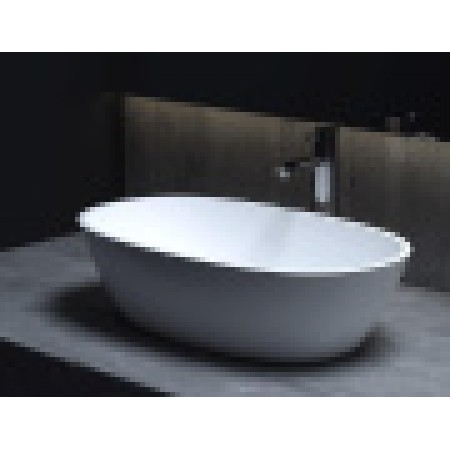 Раковина каменная матовая 56х34 SALINI CALLISTA 106 1101206SMRH окрашена по RAL снаружи Раковина каменная матовая 56х34 SALINI CALLISTA 106 1101206SMRH окрашена по RAL снаружи