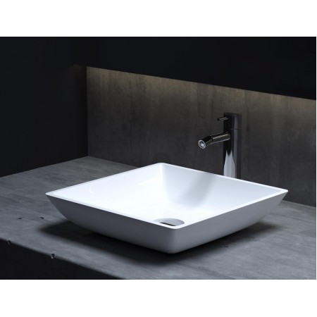 Раковина каменная матовая 38х38 SALINI CALLISTA 108 1101208SMRF окрашена по RAL Раковина каменная матовая 38х38 SALINI CALLISTA 108 1101208SMRF окрашена по RAL