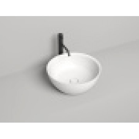 Раковина каменная накладная глянцевая 43x43 SALINI ALDA 1102110GRH окрашена по RAL снаружи Раковина каменная накладная глянцевая 43x43 SALINI ALDA 1102110GRH окрашена по RAL снаружи