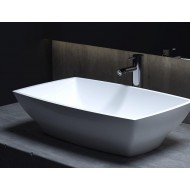 Раковина каменная матовая 60х38 SALINI GLORIA 304 1102204MRF окрашена по RAL