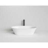 Раковина каменная накладная глянцевая 60x39 SALINI MONA 110811GRH окрашена по RAL снаружи