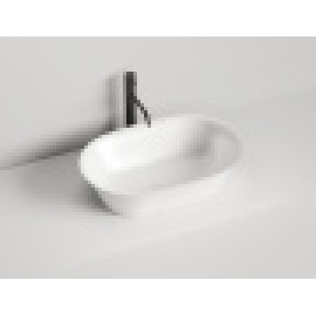 Раковина каменная накладная глянцевая 60x39 SALINI MONA 110811GRH окрашена по RAL снаружи Раковина каменная накладная глянцевая 60x39 SALINI MONA 110811GRH окрашена по RAL снаружи