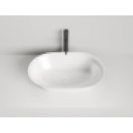 Раковина каменная накладная матовая 60x39 SALINI MONA 110821MRF окрашена по RAL Раковина каменная накладная матовая 60x39 SALINI MONA 110821MRF окрашена по RAL