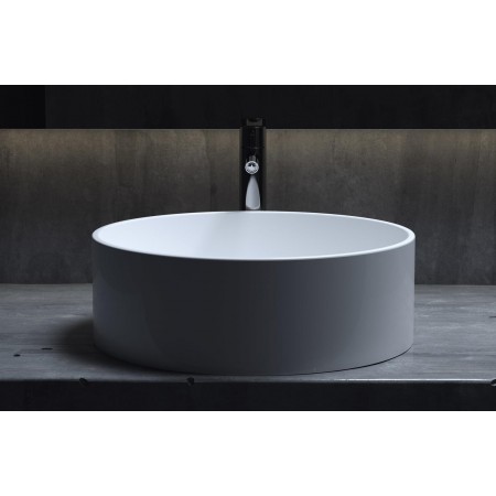 Раковина каменная матовая 45х45 SALINI ARMONIA 202 130112SMRH окрашена по RAL снаружи Раковина каменная матовая 45х45 SALINI ARMONIA 202 130112SMRH окрашена по RAL снаружи