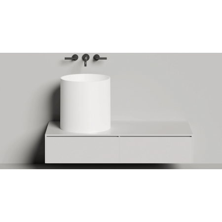 Раковина накладная SALINI ARMONIA 04 покраска по RAL полностью 130118GRF Раковина накладная SALINI ARMONIA 04 покраска по RAL полностью 130118GRF