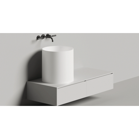 Раковина накладная SALINI ARMONIA 04 покраска по RAL полностью 130118GRF Раковина накладная SALINI ARMONIA 04 покраска по RAL полностью 130118GRF