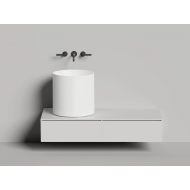 Раковина накладная 450х450х450 см SALINI ARMONIA 130423TM белая