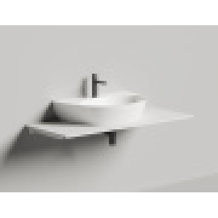 Раковина каменная накладная матовая 60x71 SALINI ALDA 140323MRF окрашена по RAL Раковина каменная накладная матовая 60x71 SALINI ALDA 140323MRF окрашена по RAL