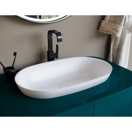 Раковина каменная 65х39 SALINI MAREA 01 1802201MRH окрашена по RAL снаружи