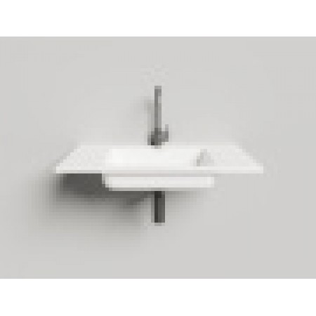 Раковина-столешница каменная матовая 80x50 SALINI ONDA 1402201MRF окрашена по RAL Раковина-столешница каменная матовая 80x50 SALINI ONDA 1402201MRF окрашена по RAL