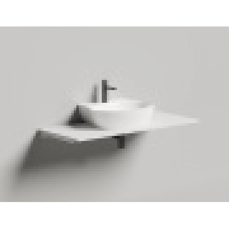 Раковина каменная накладная глянцевая 58x45 SALINI ALDA 140311G Раковина каменная накладная глянцевая 58x45 SALINI ALDA 140311G