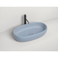 Раковина накладная матовая 70x40 SALINI LUCE окрашена по RAL