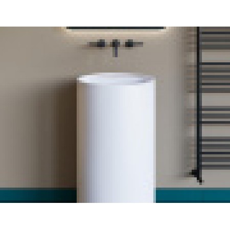 Раковина каменная матовая 45х45 SALINI ARMONIA TOP 201 130124MRF окрашена по RAL Раковина каменная матовая 45х45 SALINI ARMONIA TOP 201 130124MRF окрашена по RAL