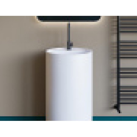 Раковина каменная матовая 45х45 SALINI ARMONIA TOP 201 130124MRH окрашена по RAL снаружи Раковина каменная матовая 45х45 SALINI ARMONIA TOP 201 130124MRH окрашена по RAL снаружи