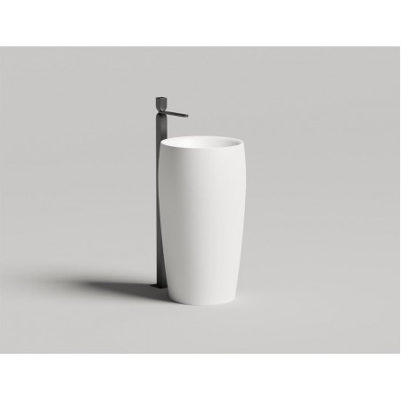 Раковина каменная напольная глянцевая 47x47 SALINI ARMONIA 130311GRH окрашена по RAL снаружи Раковина каменная напольная глянцевая 47x47 SALINI ARMONIA 130311GRH окрашена по RAL снаружи