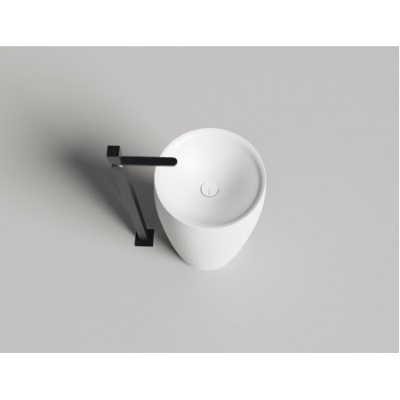 Раковина каменная напольная глянцевая 47x47 SALINI ARMONIA 130311GRH окрашена по RAL снаружи Раковина каменная напольная глянцевая 47x47 SALINI ARMONIA 130311GRH окрашена по RAL снаружи